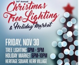 24th Annual Kerr Village Christmas Tree Lighting &  Holiday Market 